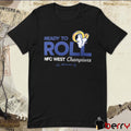Los Angeles Rams Ready To Roll NFL Playoffs 2024 NFC West Division Champions Locker Room t-shirt