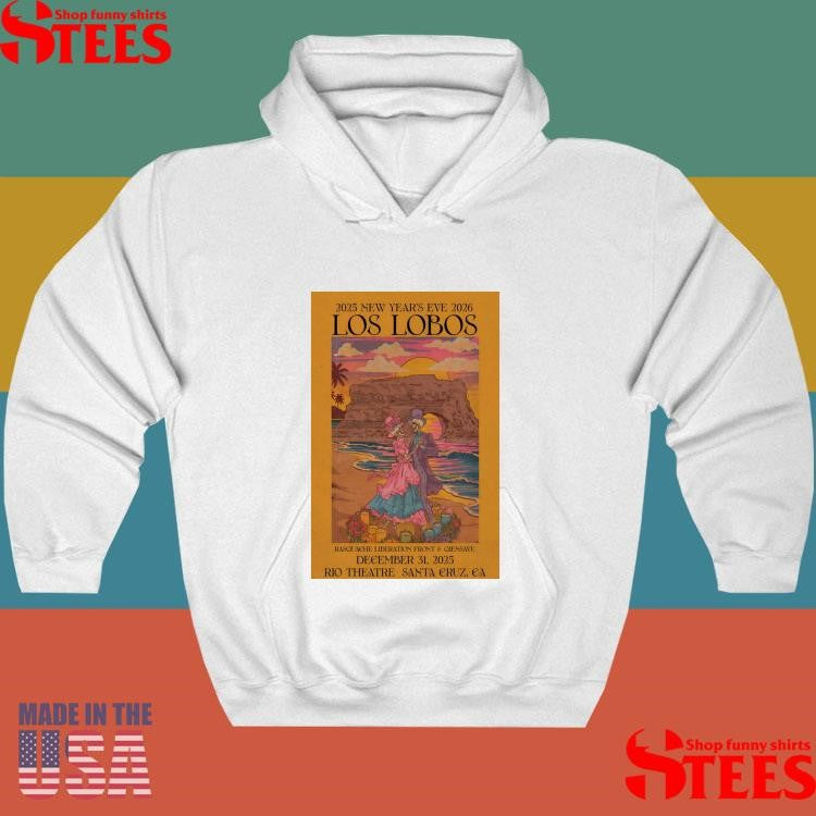 Los Lobos 12 31 2025 Santa Cruz Ca Nye T-shirt