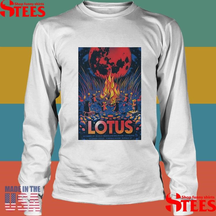 Lotus Town Ballroom Buffalo Ny Dec 31 2025 Tour T-shirt