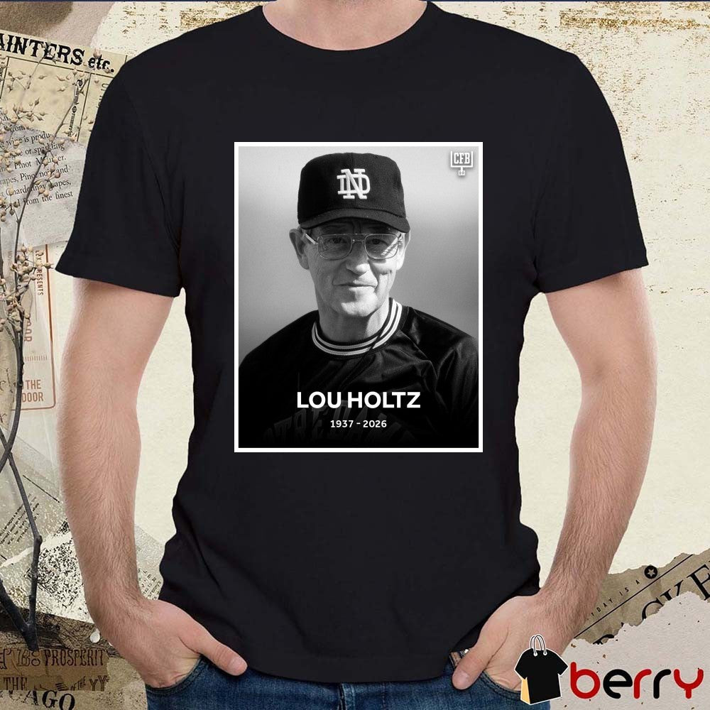 Lou Holtz 1937-2026 Legendary college football HOF t-shirt