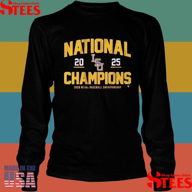 Lsu Baseball 2025 Ncaa Champions Classic T-shirt