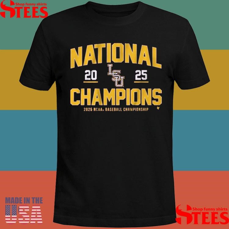 Lsu Baseball 2025 Ncaa Champions Classic T-shirt