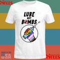 Lube Not Bombs Pride T-shirt