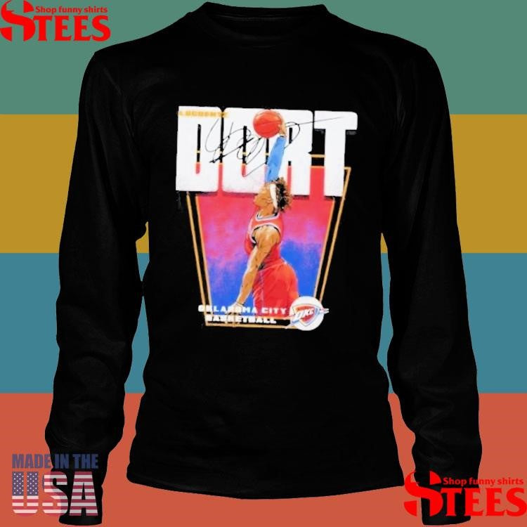 Luguentz Dort Oklahoma City Thunder Premiere Basketball Signature Shirts