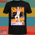 Luka Doncic From Los Angeles Lakers Revenge Of The Don 2025 Nba Playoff Preview Orange Metal Slam 255 Magazine Shirts