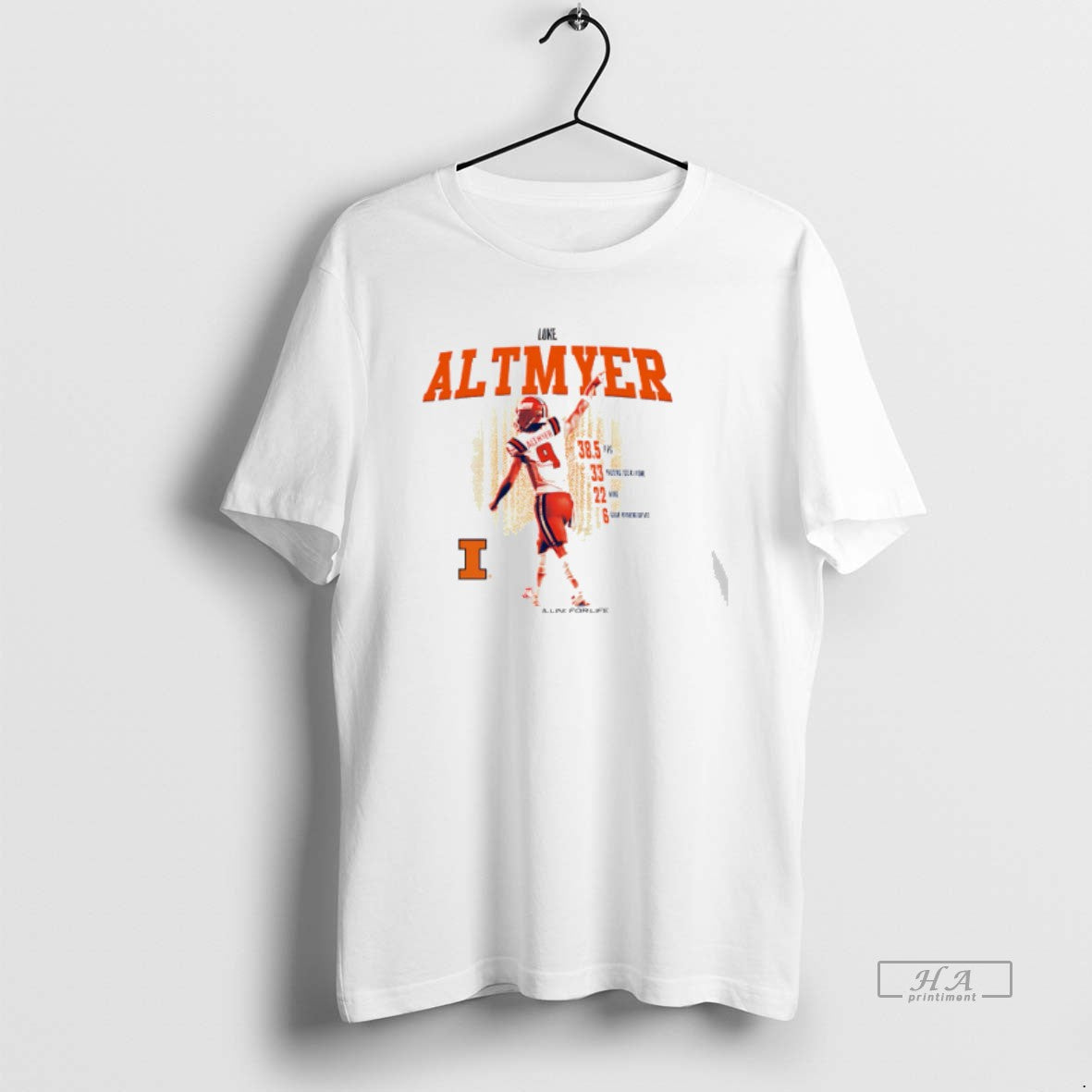 Official Luke Altmyer Illinois Fighting Illini Career Graphic T-Shirts, Hoodie, Sweatshirt | CiraTrend.com