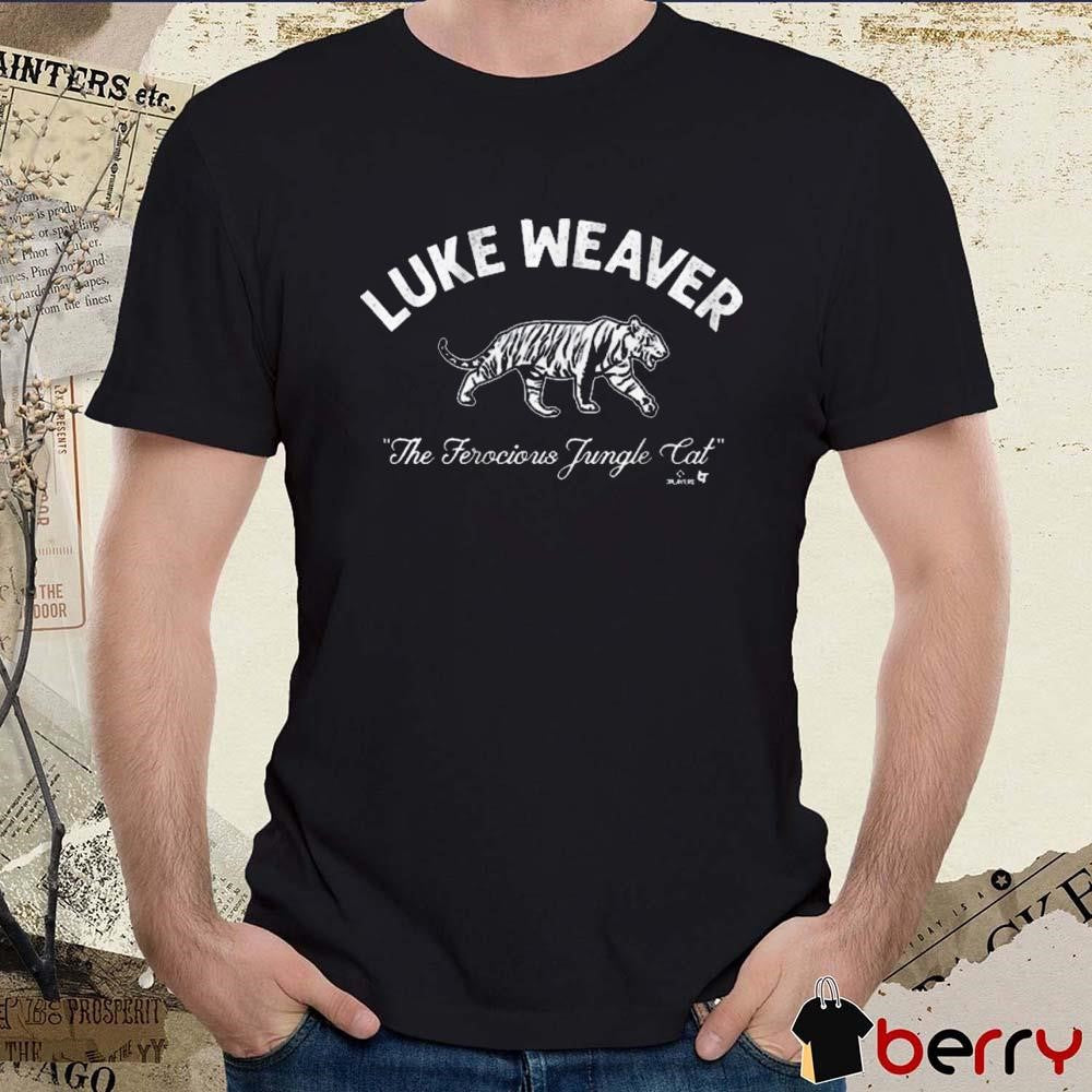 Luke Weaver The Ferocious Jungle Cat New York Yankees MLB t-shirt