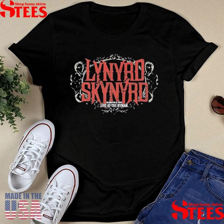 Lynyrd Skynyrd Celebrating 50 Years Live At The Ryman Shirts