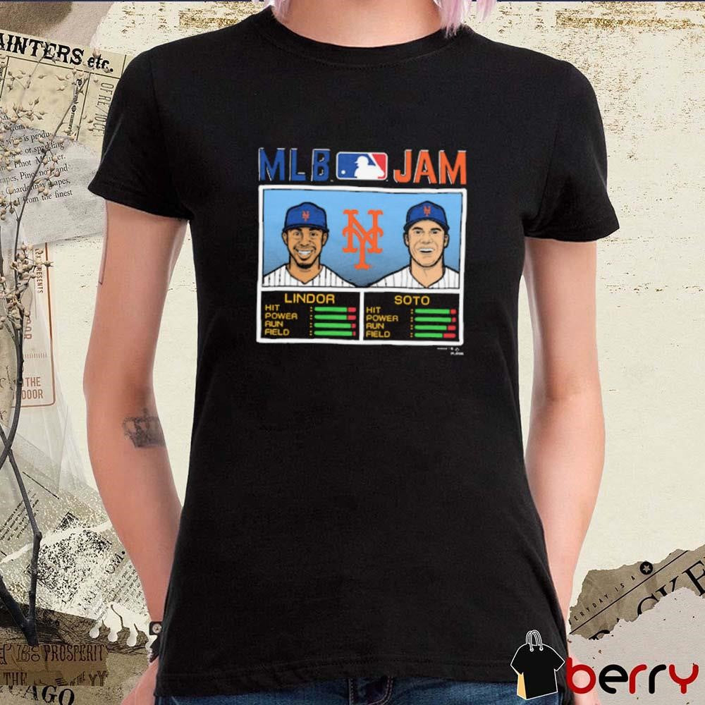 MLB Jam New York Mets Baseball Francisco Lindor And Juan Soto 2025 t-shirt