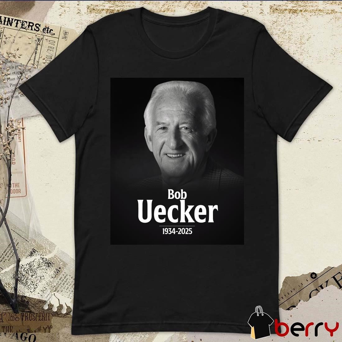 MLB RIP Legendary Bob Uecker Milwaukee Brewers 1934 – 2025 Poster t-shirt