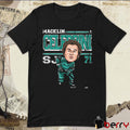 Macklin Celebrini 71 San Jose Sharks Cartoon Vintage t-shirt