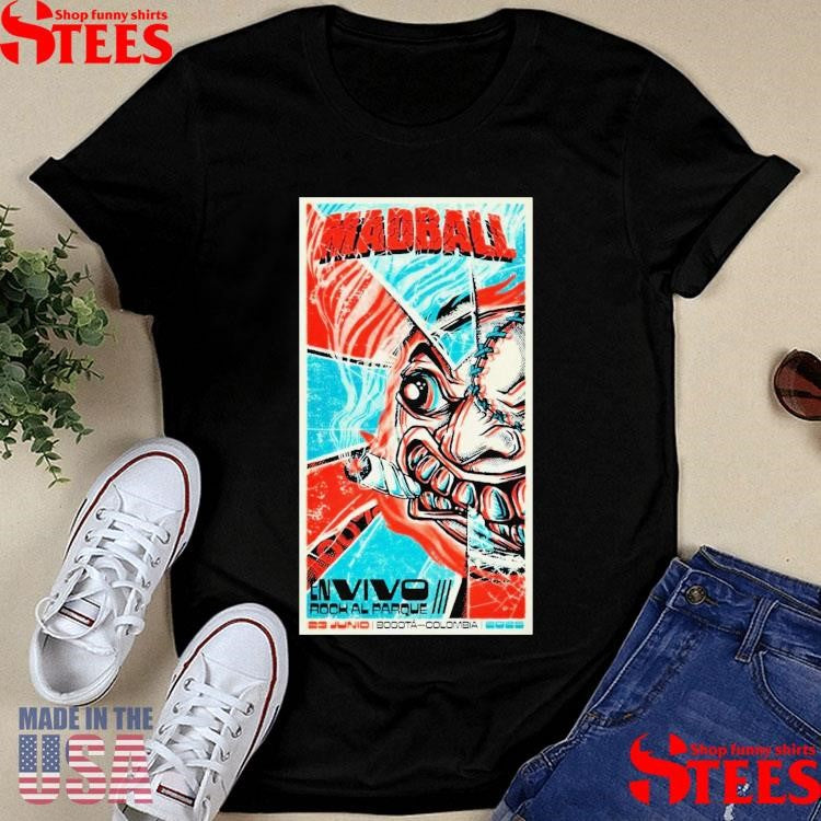 Madball Nyhc June 23 2025 En Vivo Rock Al Parque In Bogota Colombia T-shirt