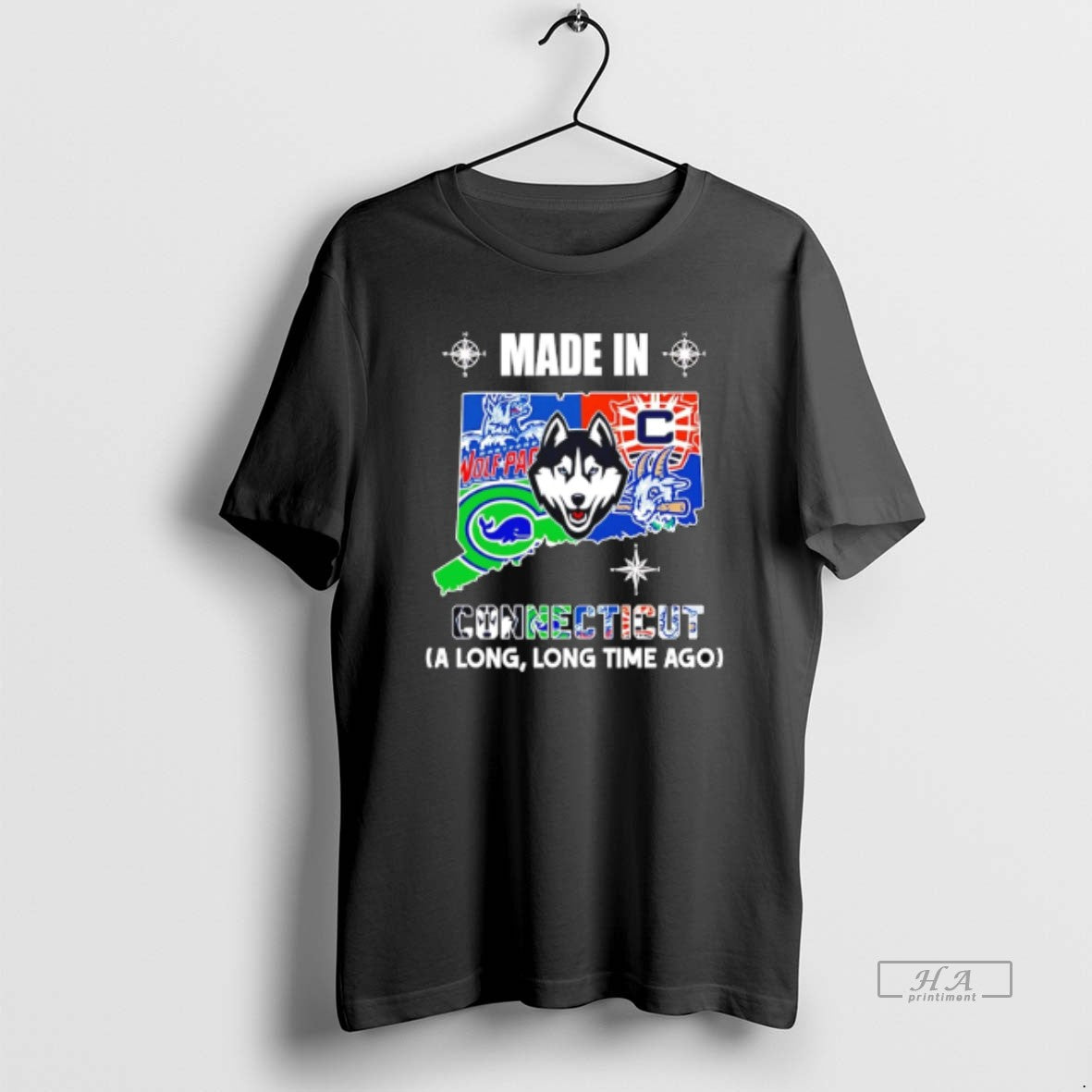 Official Made In Connecticut A Long Long Time Ago State T-Shirts, Hoodie, Sweatshirt | CiraTrend.com