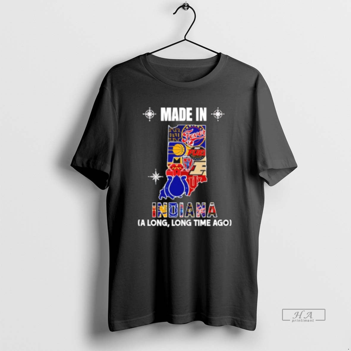 Official Made In Indiana A Long Long Time Ago State T-Shirts, Hoodie, Sweatshirt | CiraTrend.com