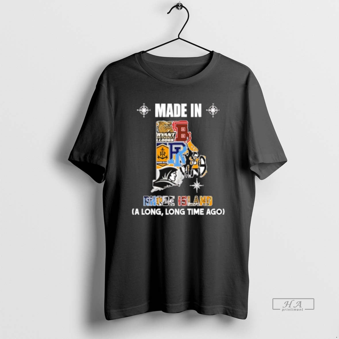 Official Made In Rhode Island A Long Long Time Ago State T-Shirts, Hoodie, Sweatshirt | CiraTrend.com