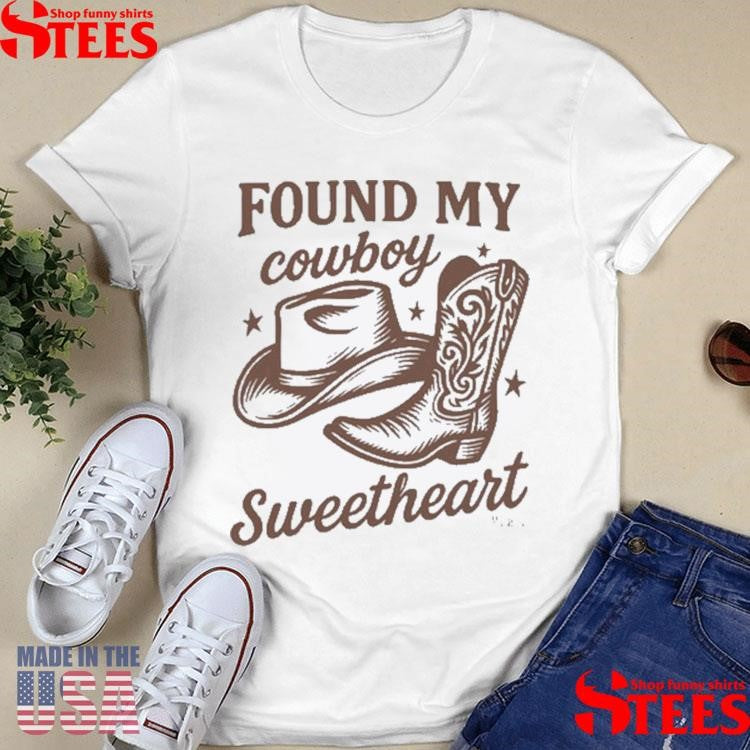 Madison Marilla Found My Cowboy Sweetheart T-shirt