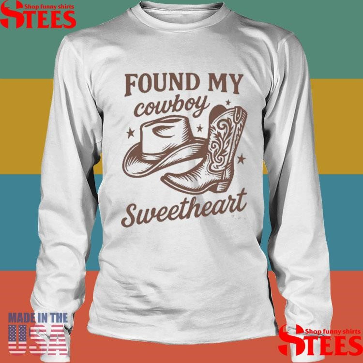 Madison Marilla Found My Cowboy Sweetheart T-shirt