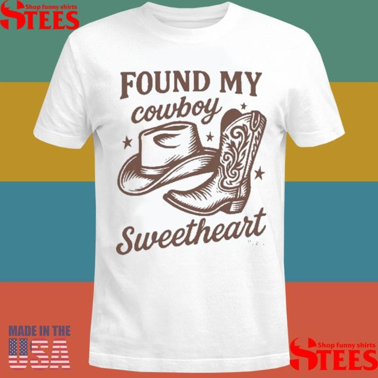 Madison Marilla Found My Cowboy Sweetheart T-shirt