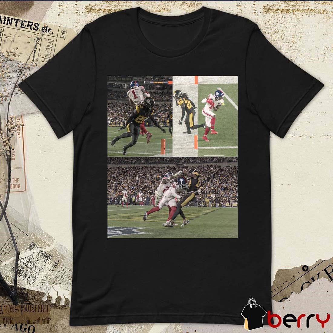 Malik Nabers And George Pickens Were Both This Close To Scoring Touchdowns t-shirt