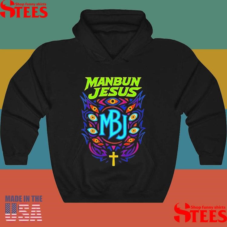 Manbun Jesus Third Eye T-shirt