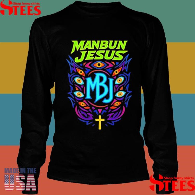 Manbun Jesus Third Eye T-shirt