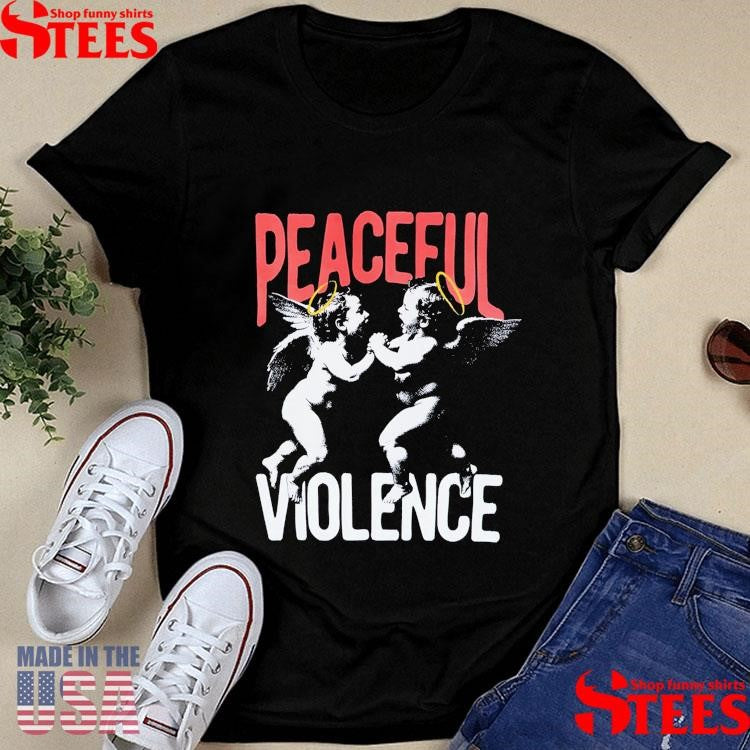 Manto Angels Peaceful Violence T-shirt