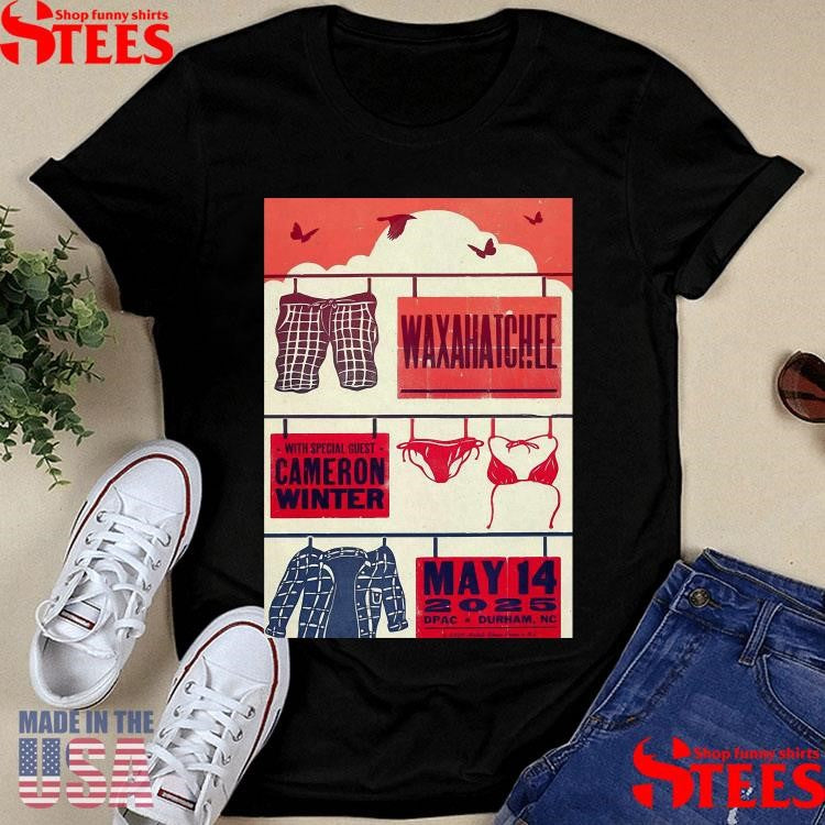May 14 2025 Durham Performing Arts Center Durham Nc Waxahatchee Shirts