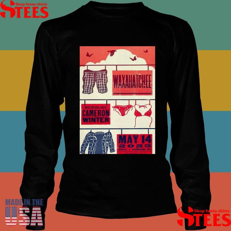 May 14 2025 Durham Performing Arts Center Durham Nc Waxahatchee Shirts