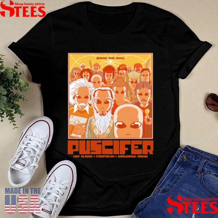 May 18, 2025 Puscifer Tour Eaglebank Arena, Fairfax, Va Shirts