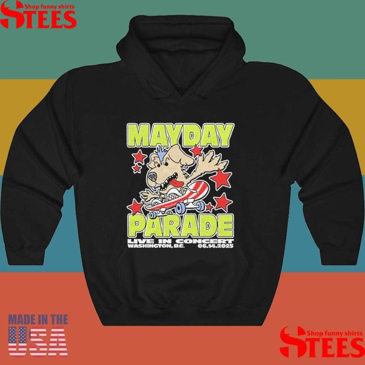 Mayday Parade Live In Concert Washington Dc June 14 2025 T-shirt