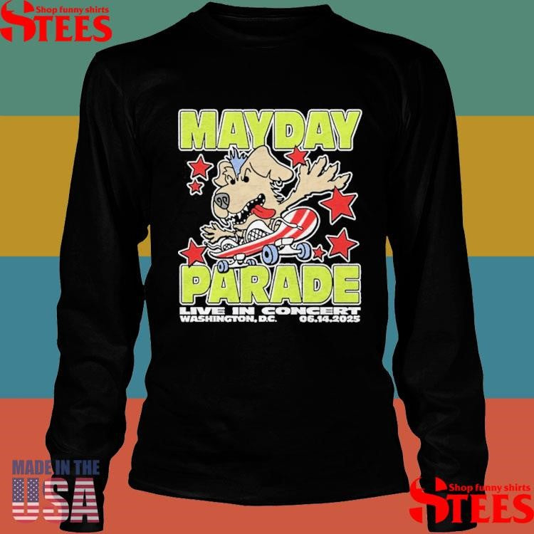 Mayday Parade Live In Concert Washington Dc June 14 2025 T-shirt