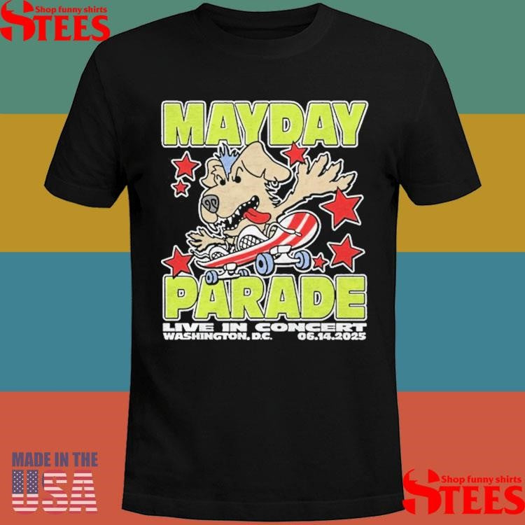 Mayday Parade Live In Concert Washington Dc June 14 2025 T-shirt