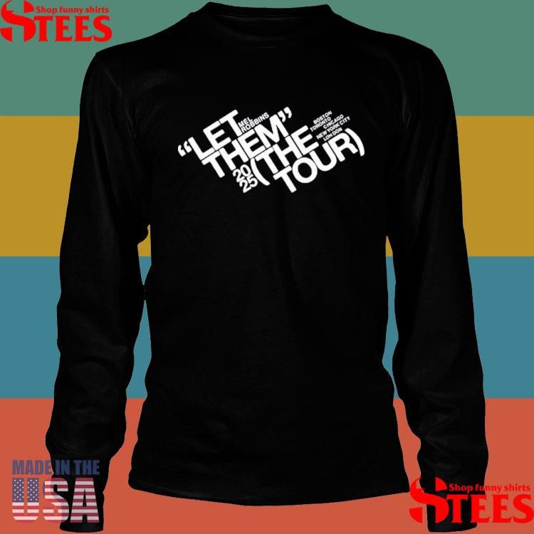Mel Robbins Let Them Tour 2025 T-shirt