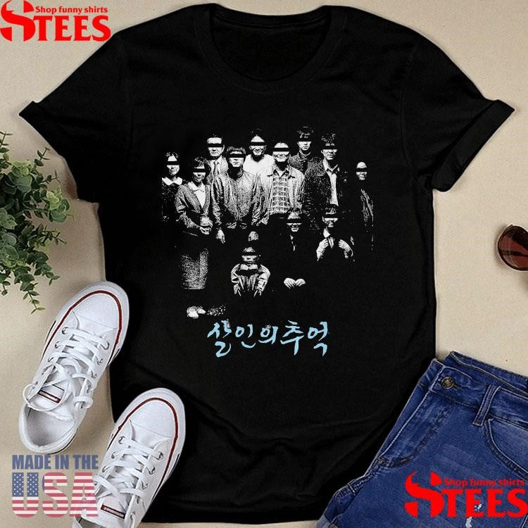Memories Of Murder A Film By Bong Joon-ho T-shirt