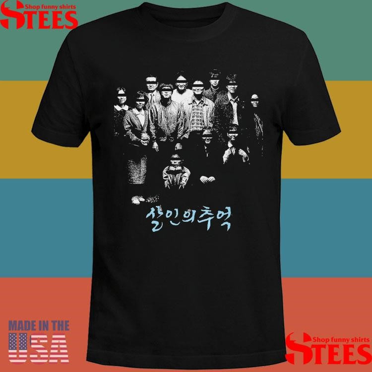 Memories Of Murder A Film By Bong Joon-ho T-shirt