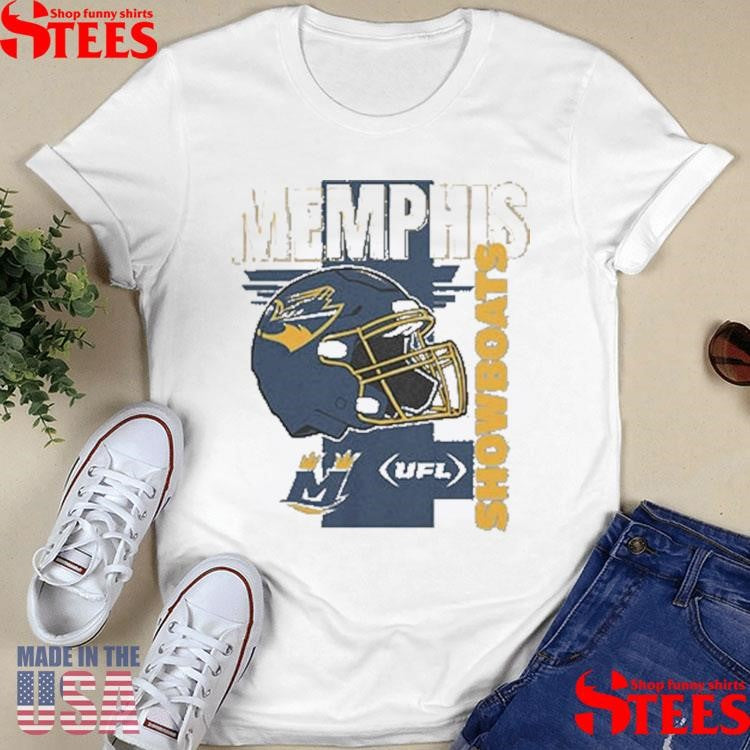 Memphis Showboats Helmet Frame Shirts