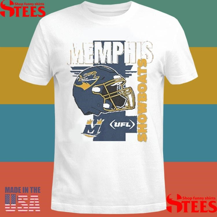 Memphis Showboats Helmet Frame Shirts
