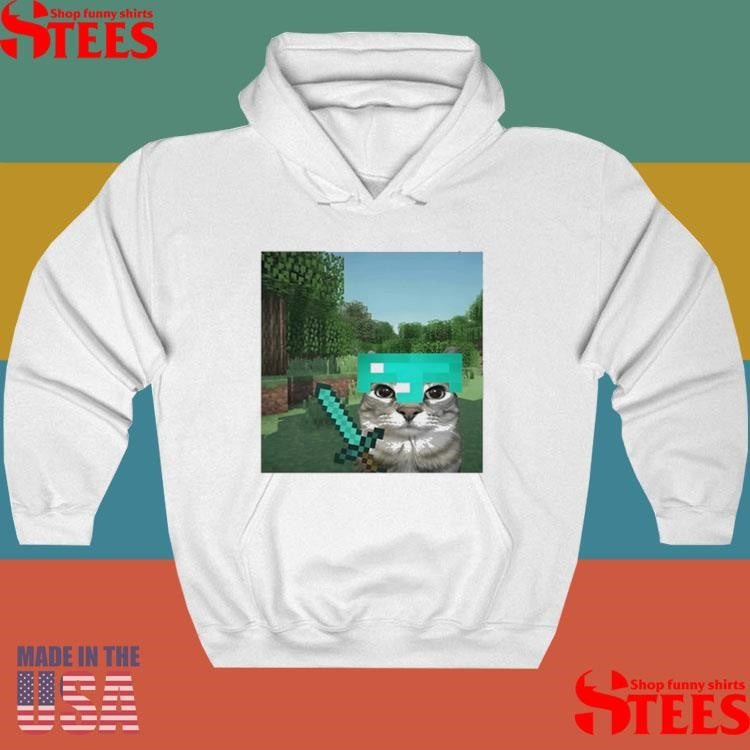 Meowcraft Meme T-shirt