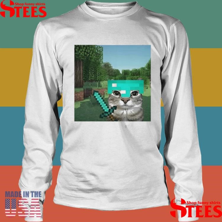 Meowcraft Meme T-shirt
