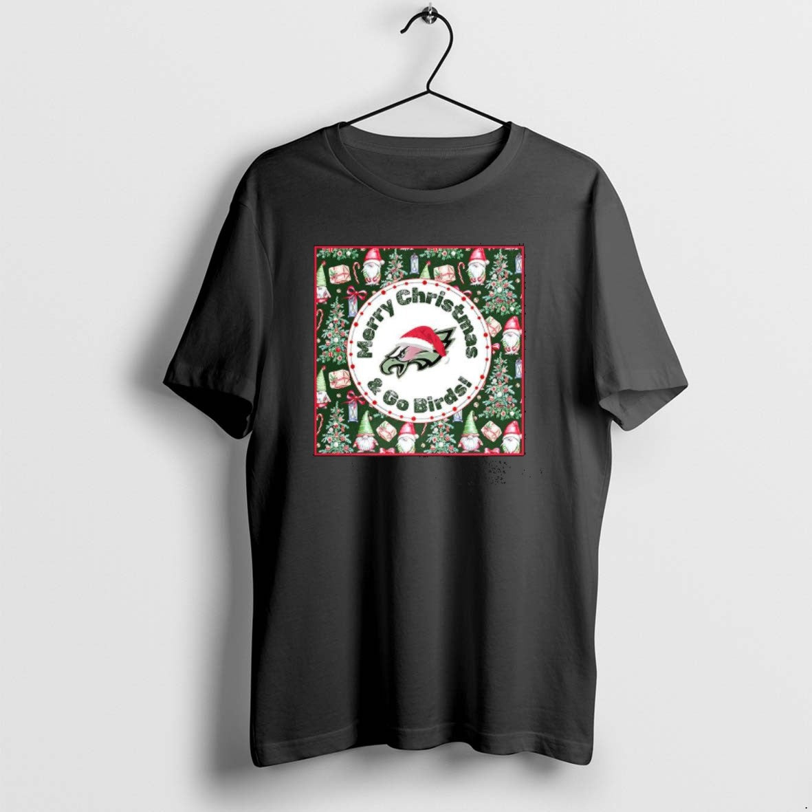 Official Merry Christmas And Go Birds Logo T-Shirts, Hoodie, Sweatshirt | CiraTrend.com