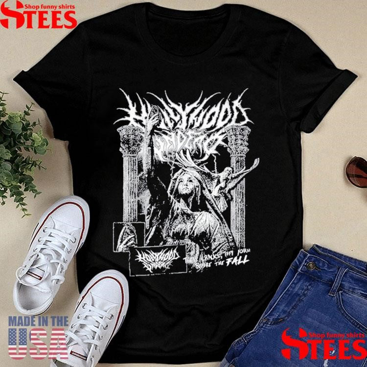 Metal Logo 2025 Tour Hollywood Undead T-shirt