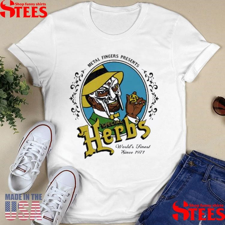 Mf Doom Special Herbs Vintage T-shirt