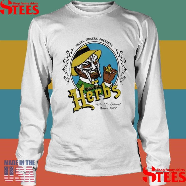 Mf Doom Special Herbs Vintage T-shirt