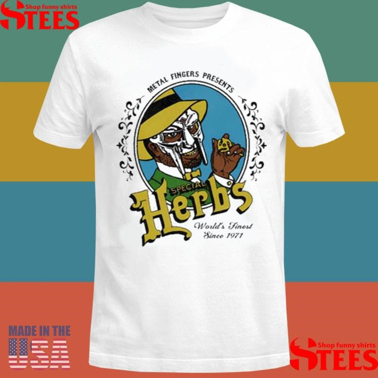 Mf Doom Special Herbs Vintage T-shirt