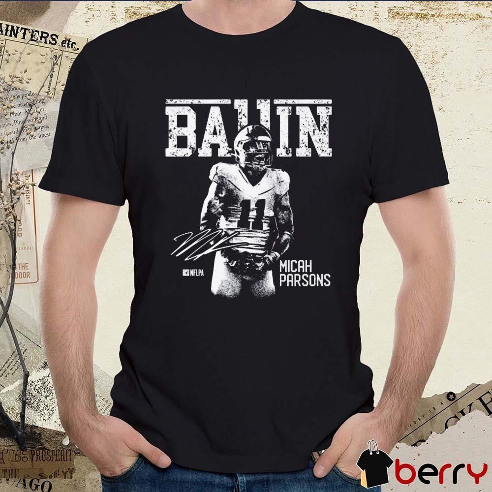Micah Parsons #11 Dallas Ballin Signature Vintage t-shirt