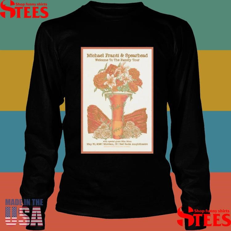 Michael Franti And Spearhead May 30 2025 Red Rocks Amphitheatre Morrison Co Shirts