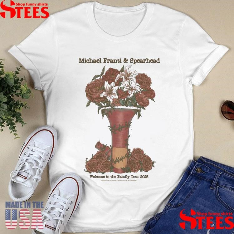 Michael Franti And Spearhead Welcome To The Family Tour 2025 Shirts
