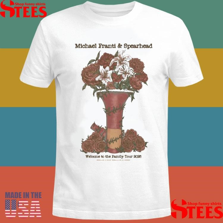 Michael Franti And Spearhead Welcome To The Family Tour 2025 Shirts