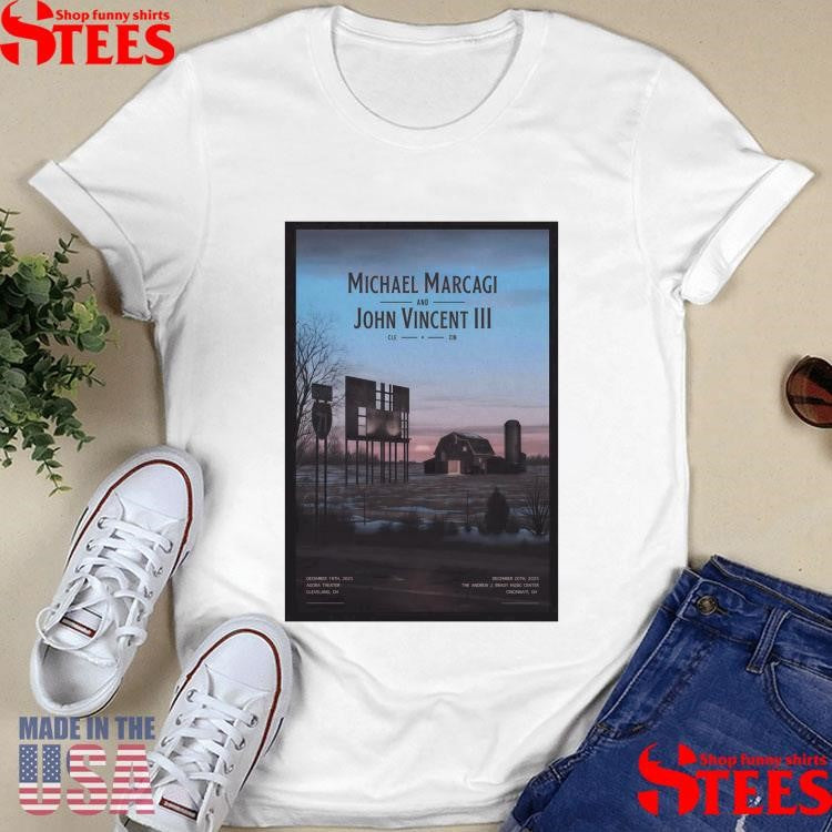 Michael Marcagi Agora Theatre In Cleveland Oh Dec 19 2025 T-shirt