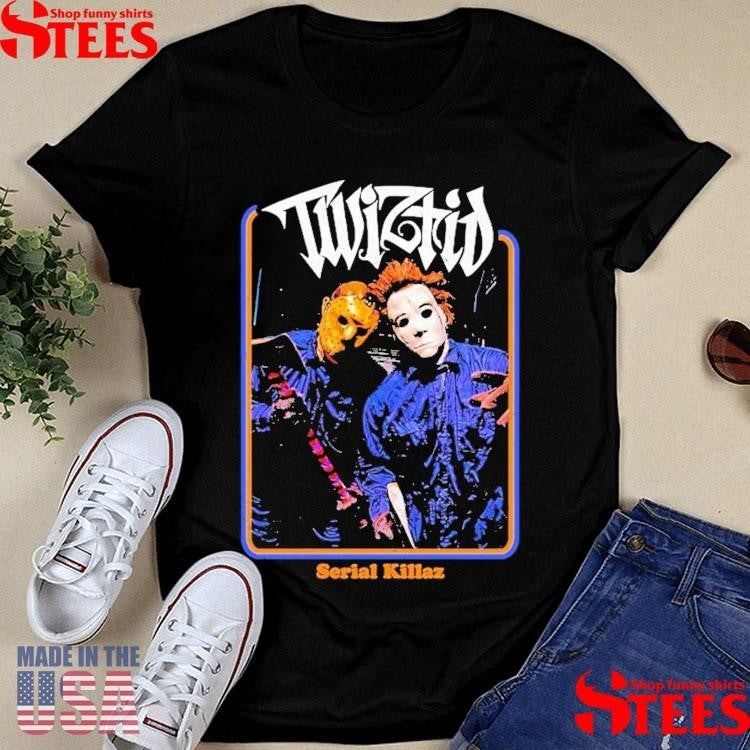 Michael Myers And Jason Voorhees Twiztid Serial Killaz Shirts